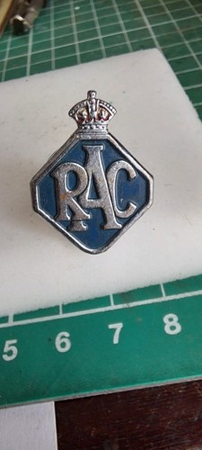 Vintage 1950s rac enamelled - vintage,