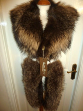 Real Brown Tip  Fox fur