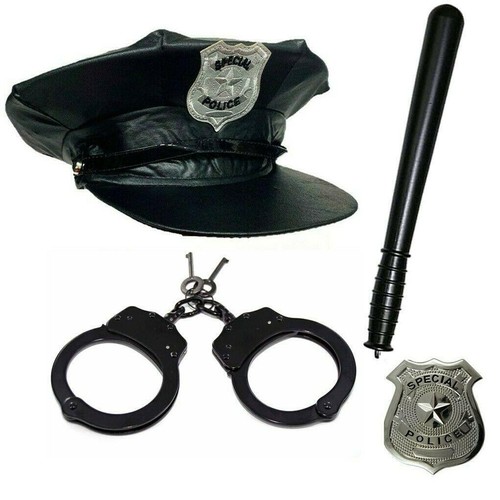 Police fancy dress costume set - police,