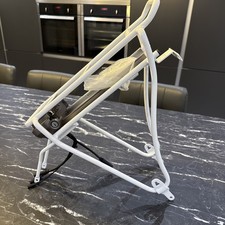 Battery carrier rack, Tray Mount for Victoria Pendleton somerby - White