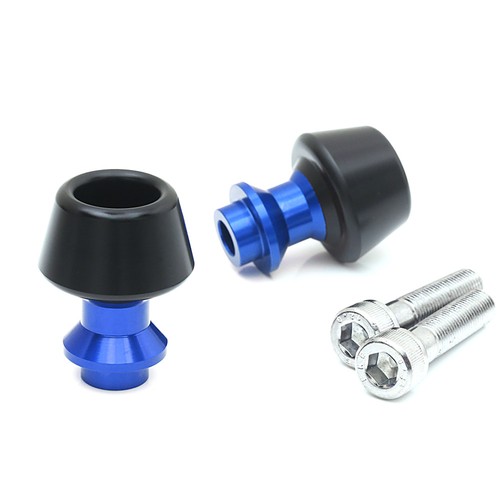 Red rear swingarm spools - red, m6