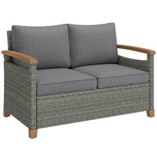 Outsunny 2 Seater Rattan
