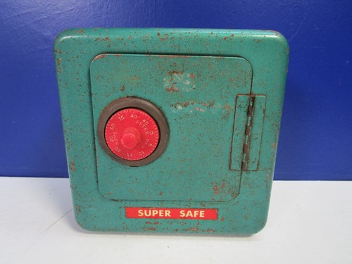 Vintage super safe money box - super,