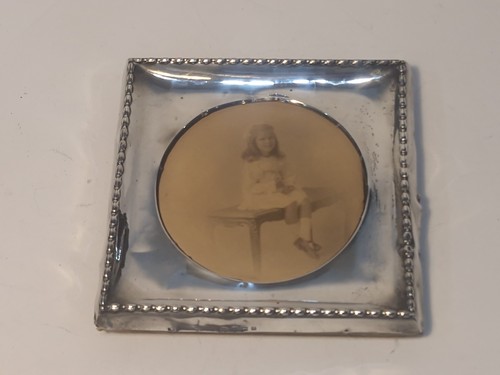 Antique silver photograph - antique,