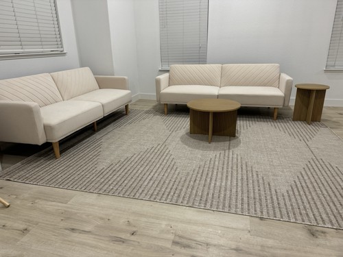 Beige fabric seat - beige,