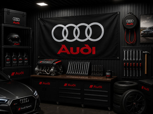 Audi racing banner - audi,
