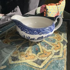 Vintage old willow pattern - old,