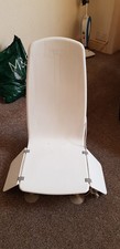 Electric Bath Hoist/Riser Aid Seat good working order in white hardly ever used 
