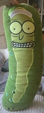 Rick &Morty Pickle gherkin Rick Plush Cushion Pillow soft toy by typo XLarge 28”
