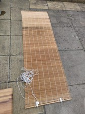 bamboo roller window blinds - 60 cm width