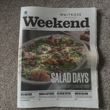Waitrose Weekend Newspaper -