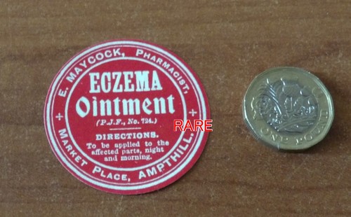 Rare antique eczema ointment - rare,