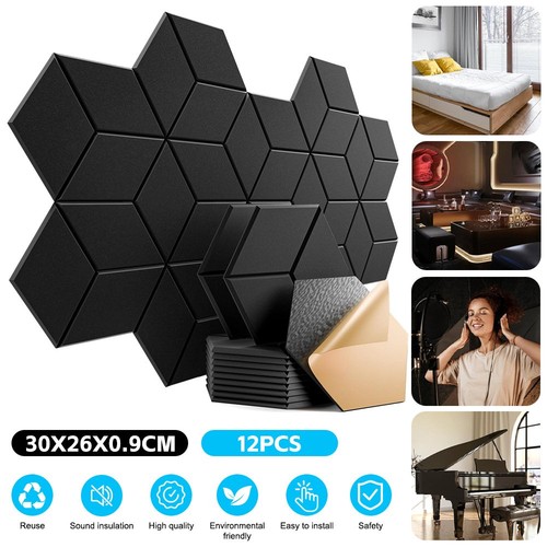 12pcs acoustic wall - acoustic, panel