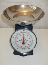 Hairy Bikers Mechanical Kitchen Food Scales 5kg, Navy Blue