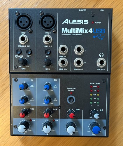 Alesis multimix usb mixer - alesis, 4