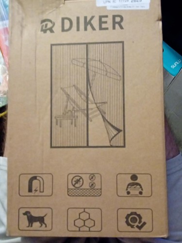 Diker fly screen magnetic - magnetic, door