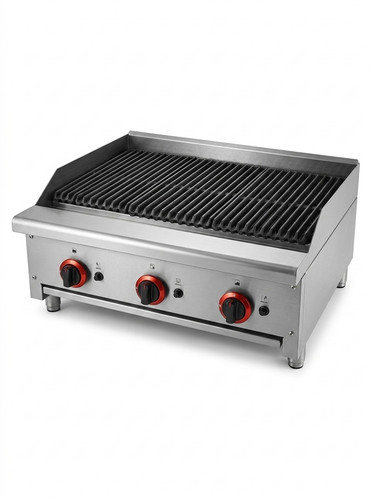 Commercial gas grill - gas, 3