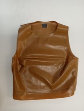 Latex Womens Sleeveless Crop
