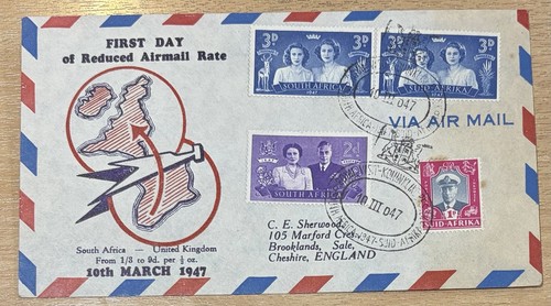 South africa 1947 illustrated - africa,