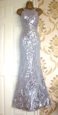 QUIZ SIZE 14-16 Silver Sequin