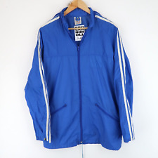 Adidas Vintage Windbreaker Jacket 80's Nylon Cagoule SZ S (T5882)