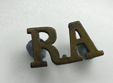 WW1 Royal Artillery RA Brass