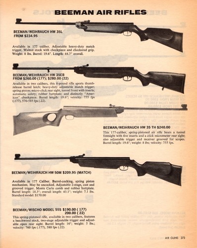 1982 print beeman - ad, of