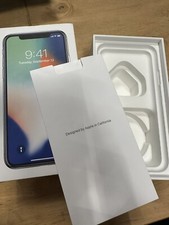 Genuine Apple iPhone X Silver