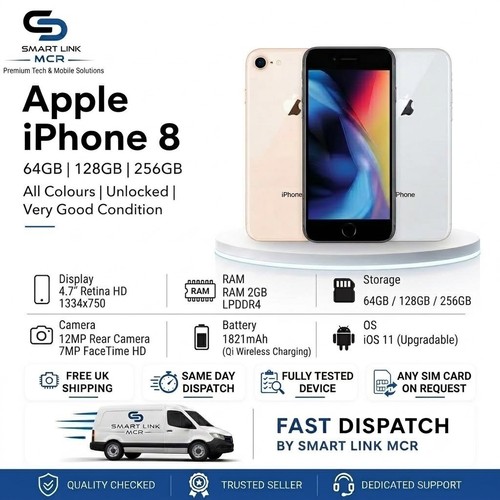 Apple iphone 64gb 128gb - apple, 8