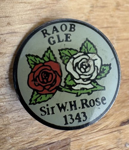 Pin badge raob gle sir - pin,