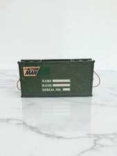 Vintage Action Man Ammo Storage Box Carry Case Hasbro 1997 Rare