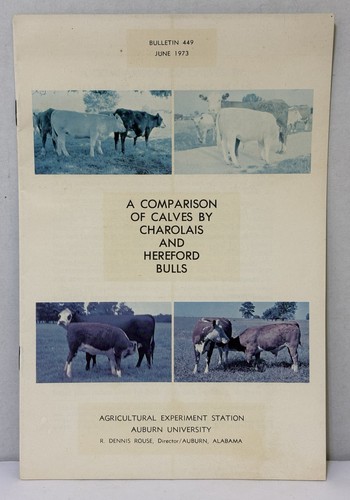 Vintage 1973 cattle booklet - 1973,
