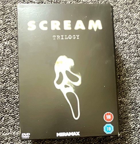 Miramax scream trilogy dvd box - scream,