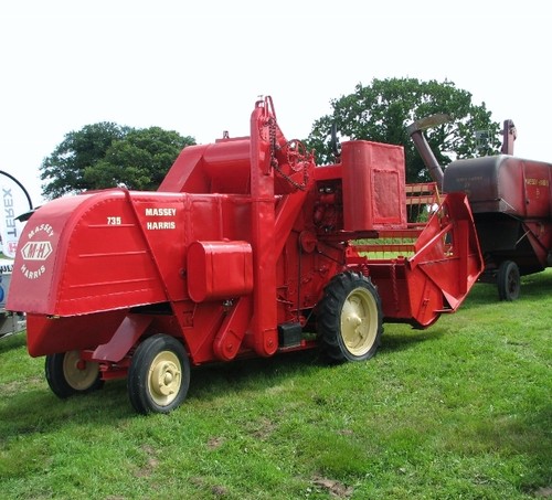 Photo 6x4 1950s - , massey-harris
