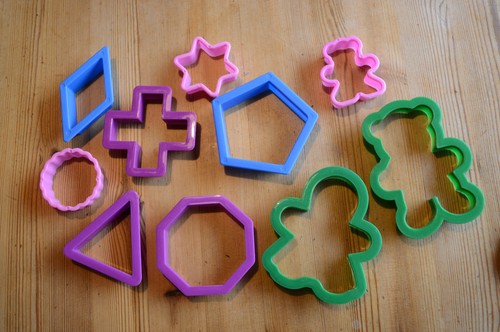 Assorted plastic cookie - 10,