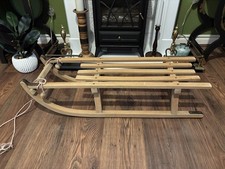 Vintage Wooden Sleigh / Sledge