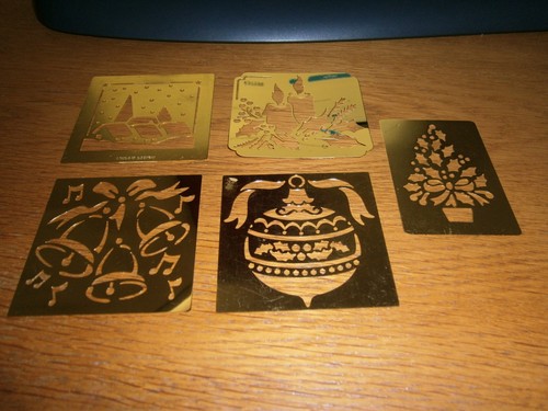 Embossing stencils template - embossing, x