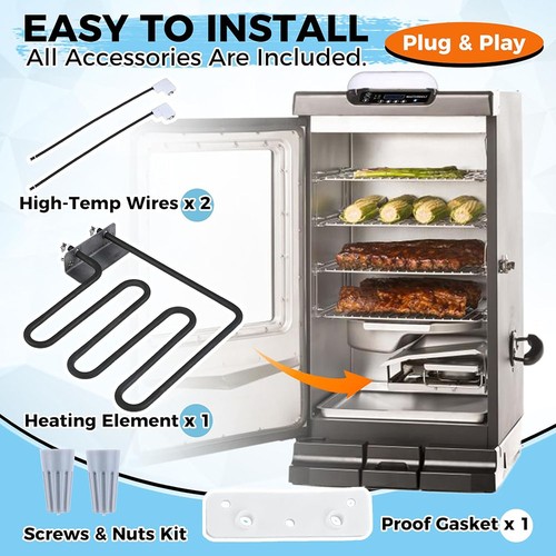 1200 watts smoker heating - watts,