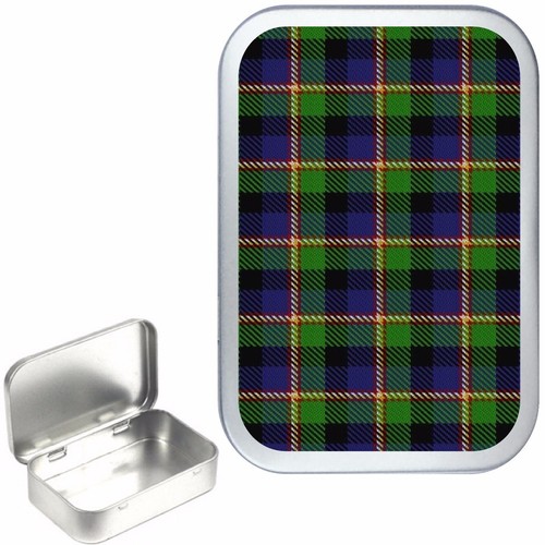 Silver hinged 1oz tobacco - silver,