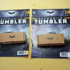 1/8 hachette build the tumbler Parts  issues 61 + 62.
