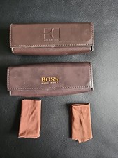 BOSS ORANGE  X 2 GLASSES  CASES
