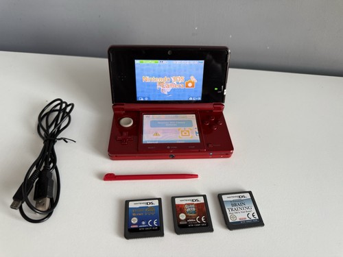 Nintendo 3ds console red - nintendo,