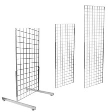 Gridwall Meshwall Panel Retail Shop Display Accessories Various Sizes Grid Mesh