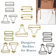 2-50Pcs Dungaree Fastener Clip