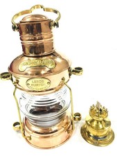 12'' Brass oil lantern brass