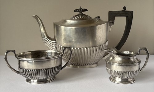 Vintage silver plate - vintage, tea