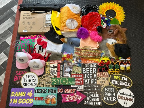 Photo booth props selfie - photo, props,