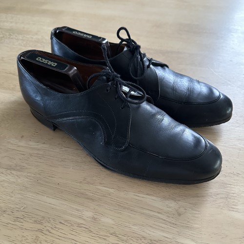 Men vintage black leather - vintage,