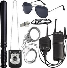 6PCS Police Officer Costume