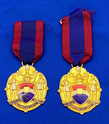 Pair masonic mark - mark, mason